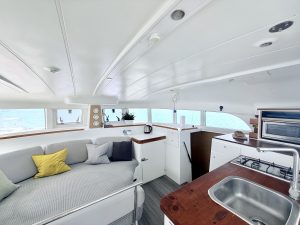 salon, Lagoon 380, catamaran for sale