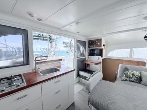 interior, Lagoon 380, catamaran for sale