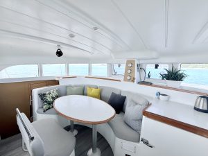 salon, Lagoon 380, catamaran for sale