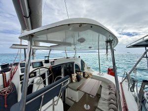 cockpit, Lagoon 380, catamaran for sale