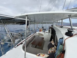 cockpit, Lagoon 380, catamaran for sale