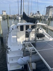cockpit, Gemini 105, catamaran for sale