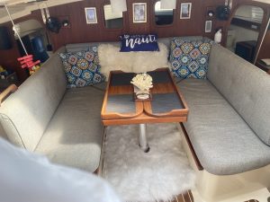 salon, Gemini 105, catamaran for sale