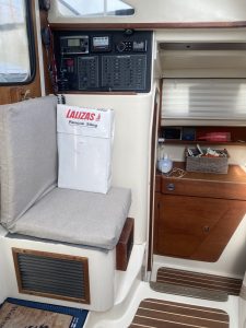 navigation station, Gemini 105, catamaran for sale