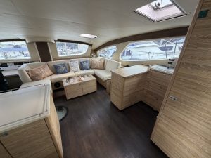 salon, Xquisite X5, catamaran for sale