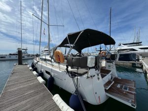 cockpit, Jeanneau 490, sailboat for sale