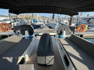 cockpit, Jeanneau 490, sailboat for sale