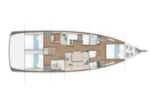 diagram, Jeanneau 490, sailboat for sale