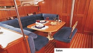 salon, Hunter, sailboat for sale