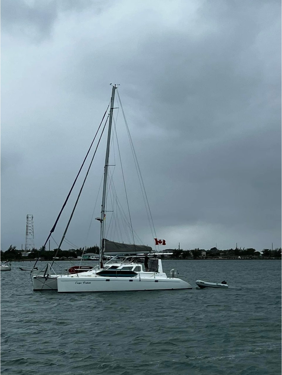 exterior, Voyage 440, catamaran for sale