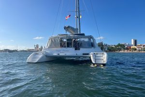 exterior, Voyage 440, catamaran for sale