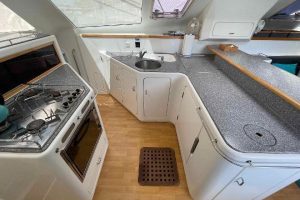 interior, Voyage 440, catamaran for sale