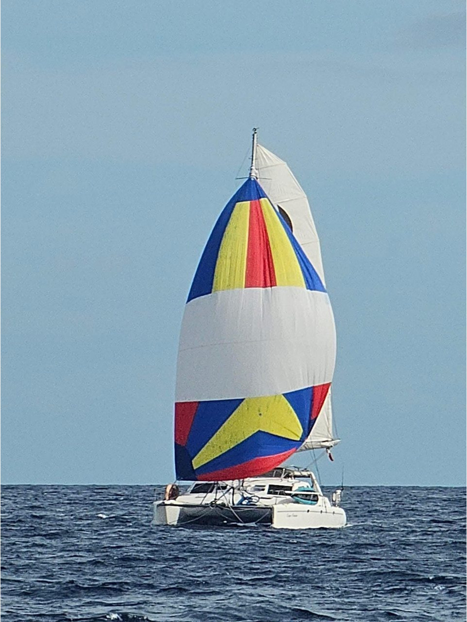 underway, Voyage 440, catamaran for sale