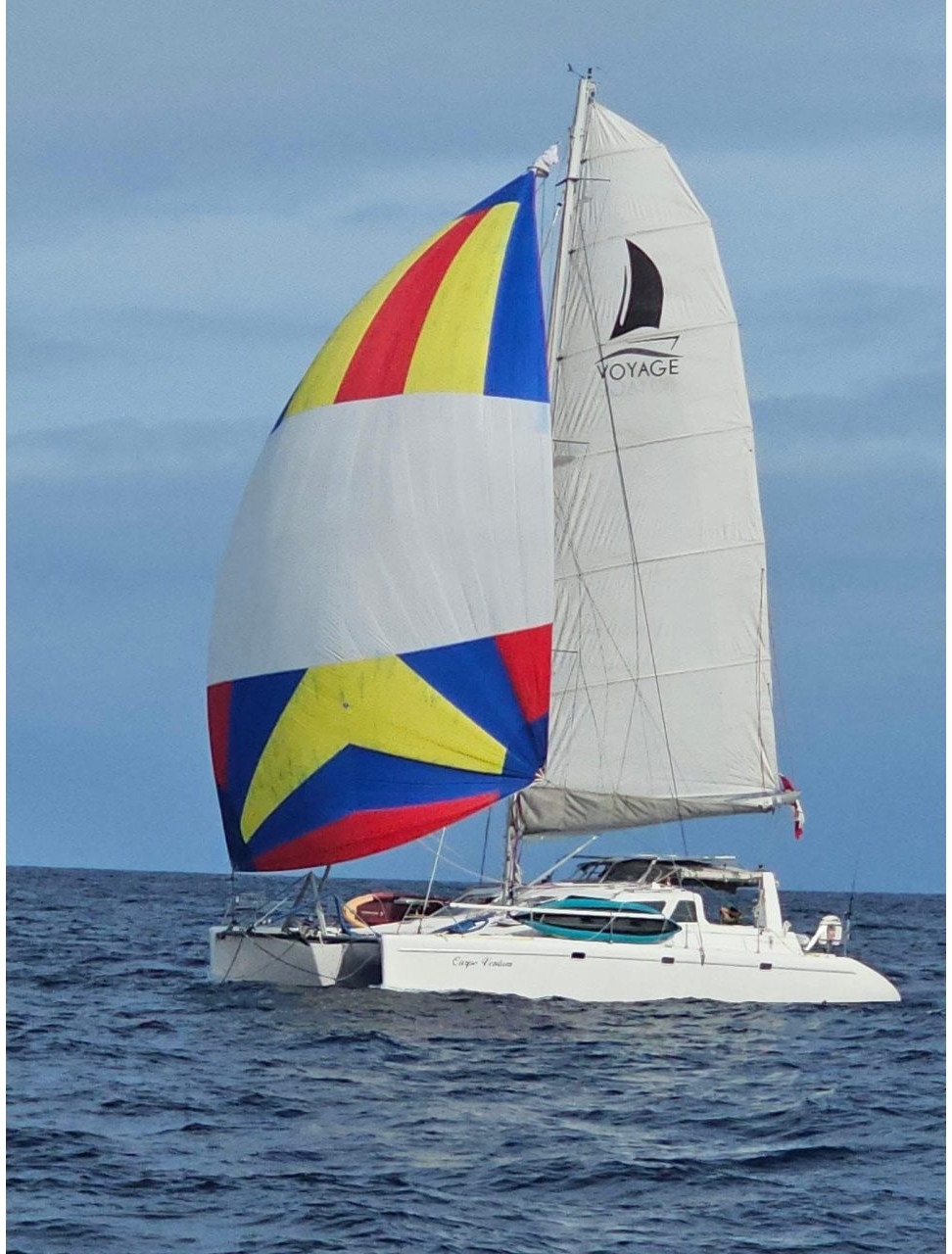 underway, Voyage 440, catamaran for sale