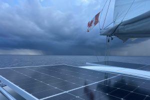 deck, Voyage 440, catamaran for sale