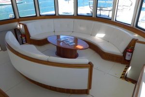 salon, Custom, trawler for sale