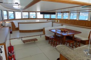 salon, Custom, trawler for sale
