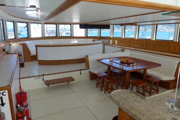 salon, Custom, power catamaran for sale