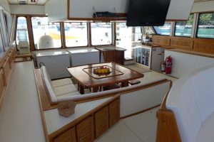 salon, Custom, trawler for sale