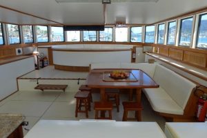 salon, Custom, trawler for sale