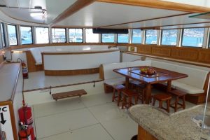 salon, Custom, trawler for sale