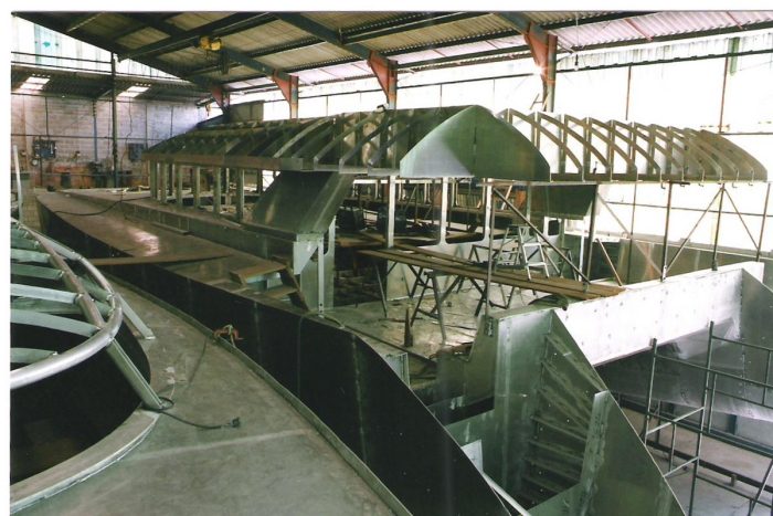 boatyard, Custom, power catamaran for sale