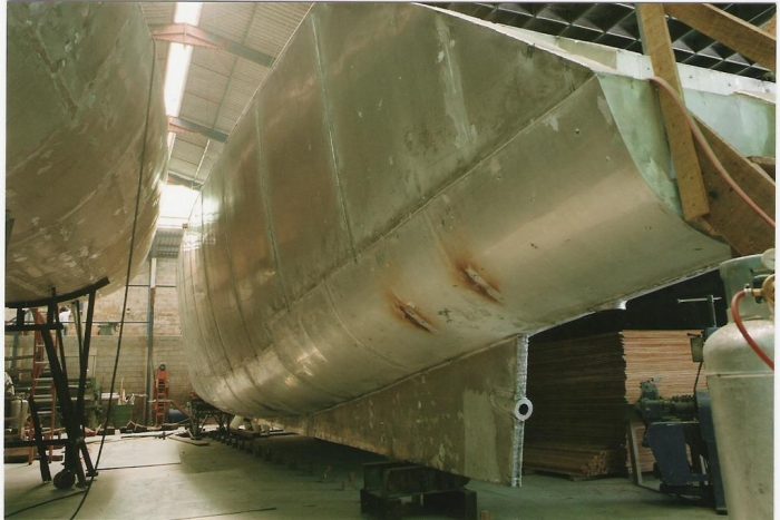 boatyard, Custom, power catamaran for sale