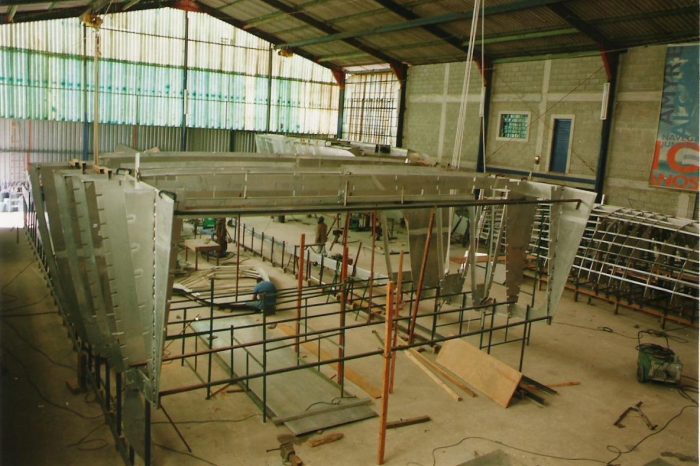 boatyard, Custom, power catamaran for sale