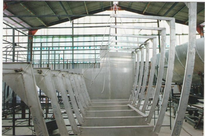 boatyard, Custom, power catamaran for sale