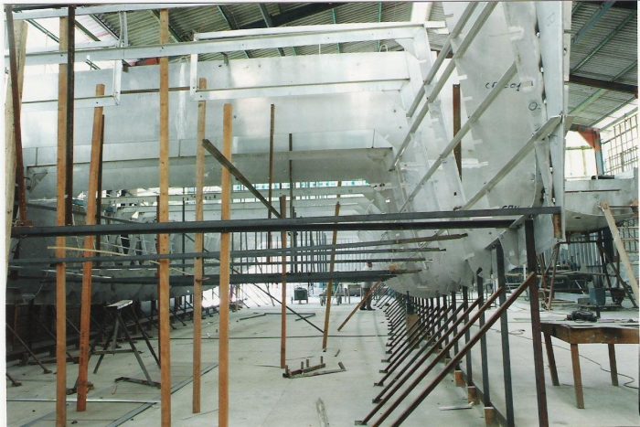 boatyard, Custom, power catamaran for sale