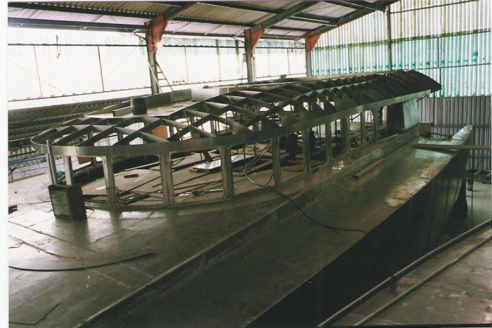 boatyard, Custom, power catamaran for sale