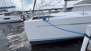 exterior, FP 43 Belize, catamaran for sale