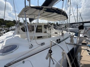 deck, FP 43 Belize, catamaran for sale