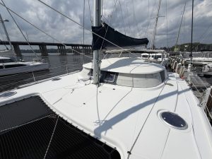 deck, FP 43 Belize, catamaran for sale