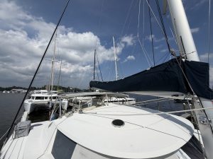 deck, FP 43 Belize, catamaran for sale