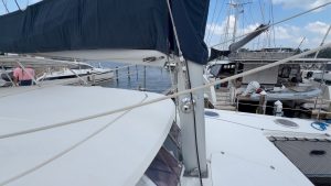 deck, FP 43 Belize, catamaran for sale
