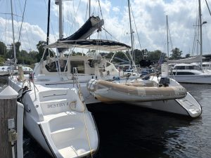 exterior, FP 43 Belize, catamaran for sale