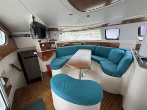 salon, FP 43 Belize, catamaran for sale