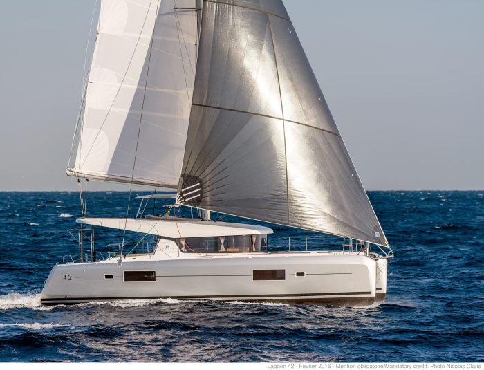 exterior, Lagoon 42, catamaran for sale