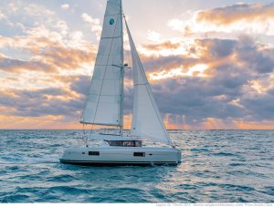 underway, Lagoon 42, catamaran for sale