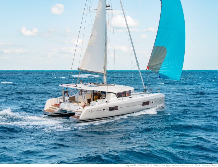exterior, Lagoon 42, catamaran for sale