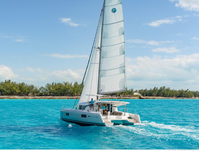 exterior, Lagoon 42, catamaran for sale