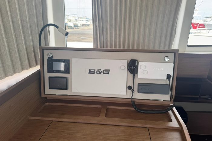 navigation station, Lagoon 42, catamaran for sale