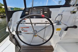 helm, Lagoon 42, catamaran for sale