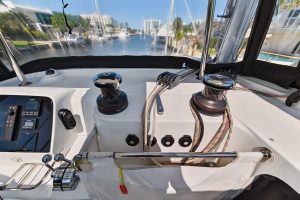 helm, Lagoon 42, catamaran for sale