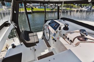 helm, Lagoon 42, catamaran for sale