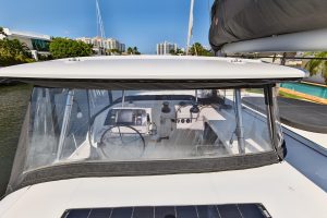 helm, Lagoon 42, catamaran for sale