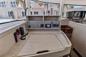 navigation station, Lagoon 42, catamaran for sale