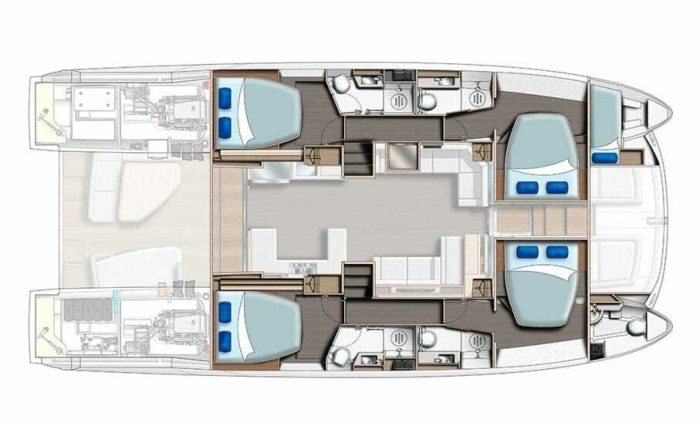 Leopard 53 PowerCat, power catamaran for sale