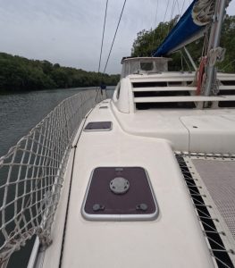 deck, Leopard 46, catamaran for sale